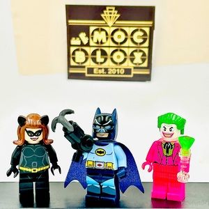 1960s Classic Batman & Villains Set - Custom Legos